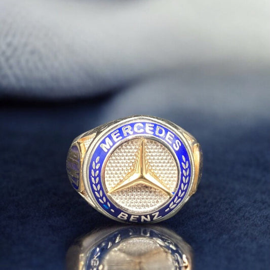 Chevalière Argent Mercedes Homme : Élégance et Style Unique silverixshops