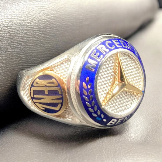 Chevalière Argent Mercedes Homme : Élégance et Style Unique silverixshops