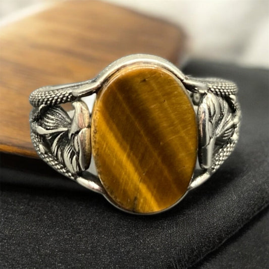 Chevalière Argent Aigle Onyx – Élégance et Puissance silverixshops