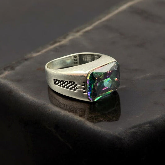 Bague Argent Sterling Zircon | Élégance et Brillance silverixshops