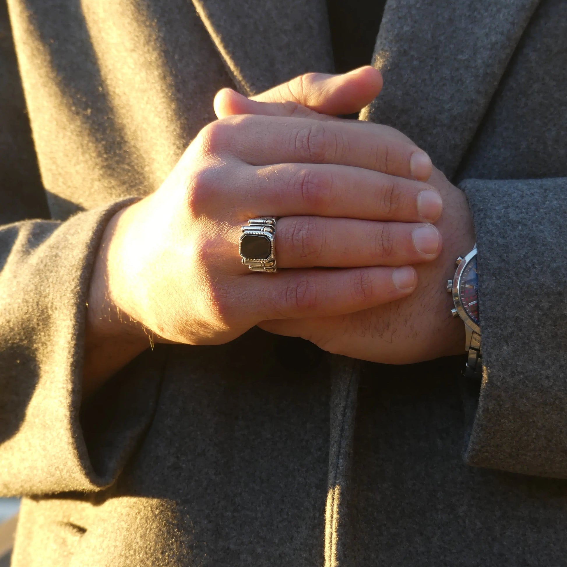 Chevalière argent 925 homme - silverixshops